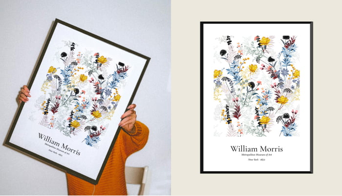 Floral Seasonal Poster van William Morris
