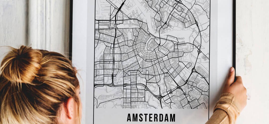 City Map Poster Amsterdam